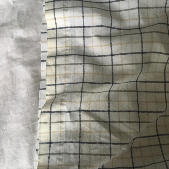 Men’s multicolor checked short sleeve button down - Picture 4 of 5